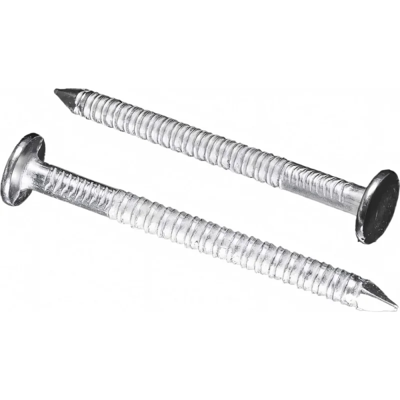 Ершеные гвозди с плоской головкой BOWT цинк, 4,2x100, 200 шт. C03841