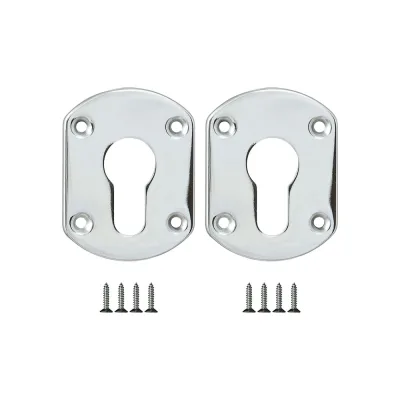 Накладка на цилиндр FUARO (ESC031) CP хром (2 шт.) ESC.C+C/OV.set 28283