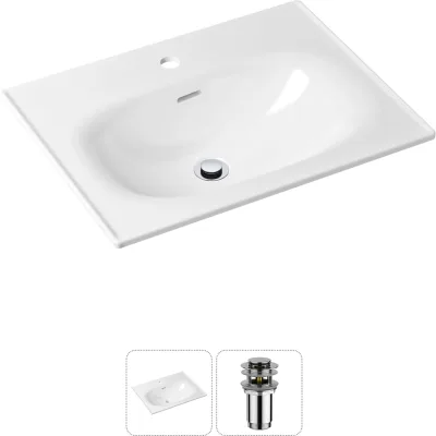 Врезная раковина для ванной, комплект 2 в 1 Lavinia Boho Bathroom Sink 21520868