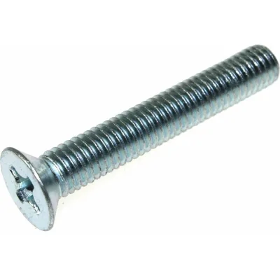 Винт DIN965 с потайной головкой оцинкованный М6x40 8 шт Zitar 103003