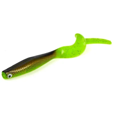 Твистеры Lucky John LJ 3D BBS Series KUBIRA FIRE TAIL 9.0in, 22.86/PG45, 1шт 140437-PG45