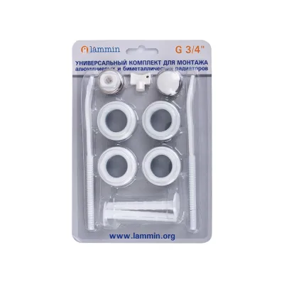 Монтажный комплект LAMMIN 3/4", 2 кронштейна LM2101400002011р