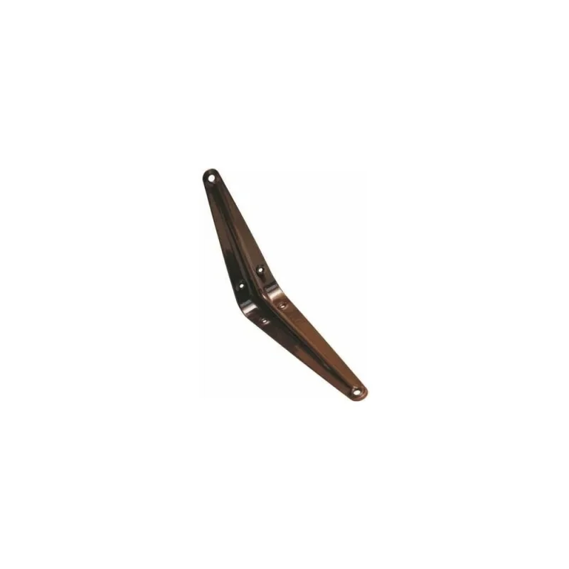 Кронштейн с ребром жесткости STARFIX 300x350 мм, коричневый SMP-86391-1