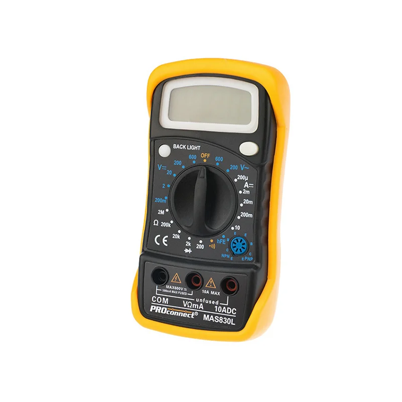 Мультиметр портативный Proconnect MAS830L (13-3021)