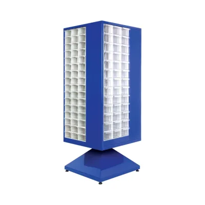 Стойка поворотная Sembol Plastik синяя МТ4 комплект 267 ящиков, 670x670x1700 мм 20155