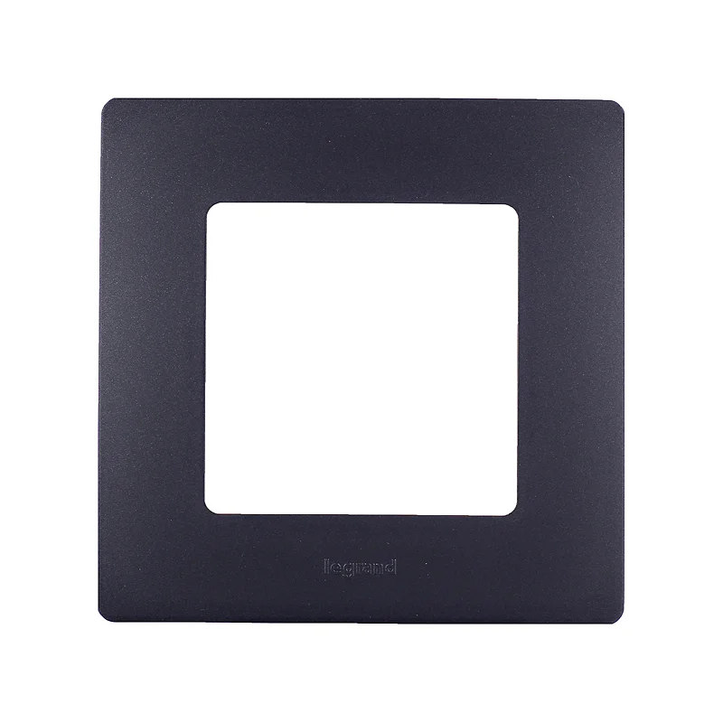 Рамка Legrand Etika одноместная антрацит (672581)