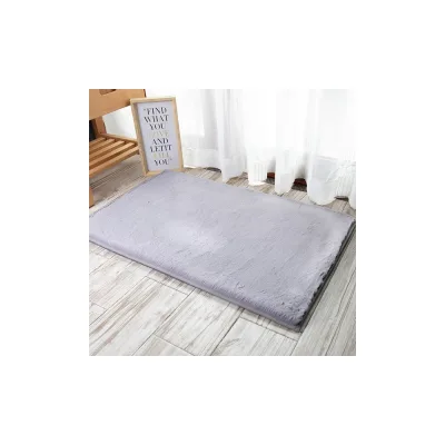 Плюшевый коврик Dasch My Bunny 50x80 серый 7795