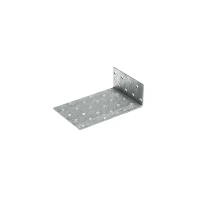 Уголок крепежный STARFIX анкерный 40x80x40 мм, KUL белый цинк SMP-40516-1