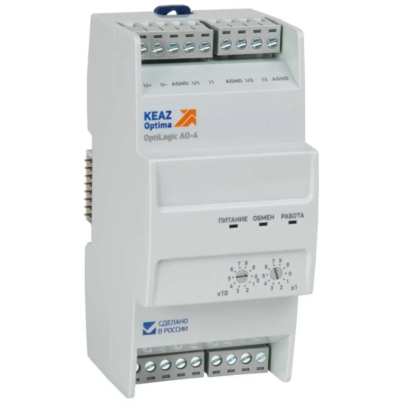 Модуль аналогового вывода КЭАЗ OptiLogic L-AO-4 288028