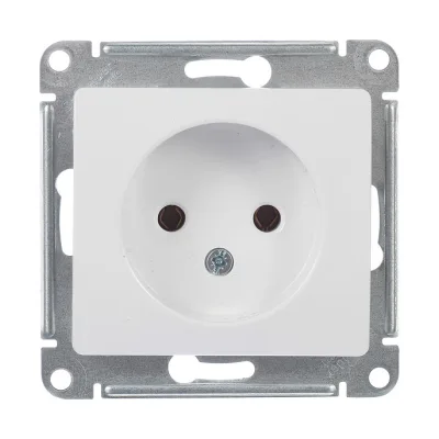 Π ΠΎΠ·Π΅ΡΠΊΠ° Systeme Electric Glossa Π²ΡΡΡΠ°ΠΈΠ²Π°Π΅ΠΌΠ°Ρ Π±Π΅Π»Π°Ρ Π±Π΅Π· Π·Π°Π·Π΅ΠΌΠ»Π΅Π½ΠΈΡ (GSL000141)