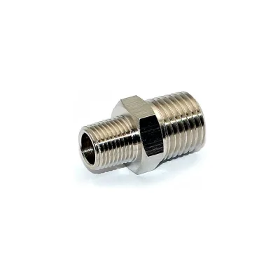 Ниппель переходной с наружной резьбой HIMPT JWG 01-02 R1/8" - R1/4" 00-00013948