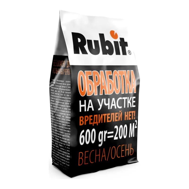 Гранулы для обработки участка от вредителей RUBIT Рофатокс 600 г 115453