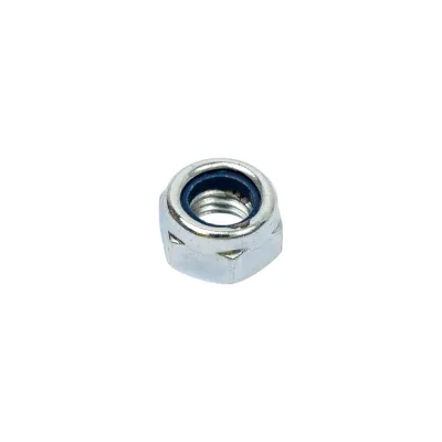 Гайка с нейлоновой вставкой STEELREX DIN 985, цинк, М8, 100 шт. 0219008000B400010032