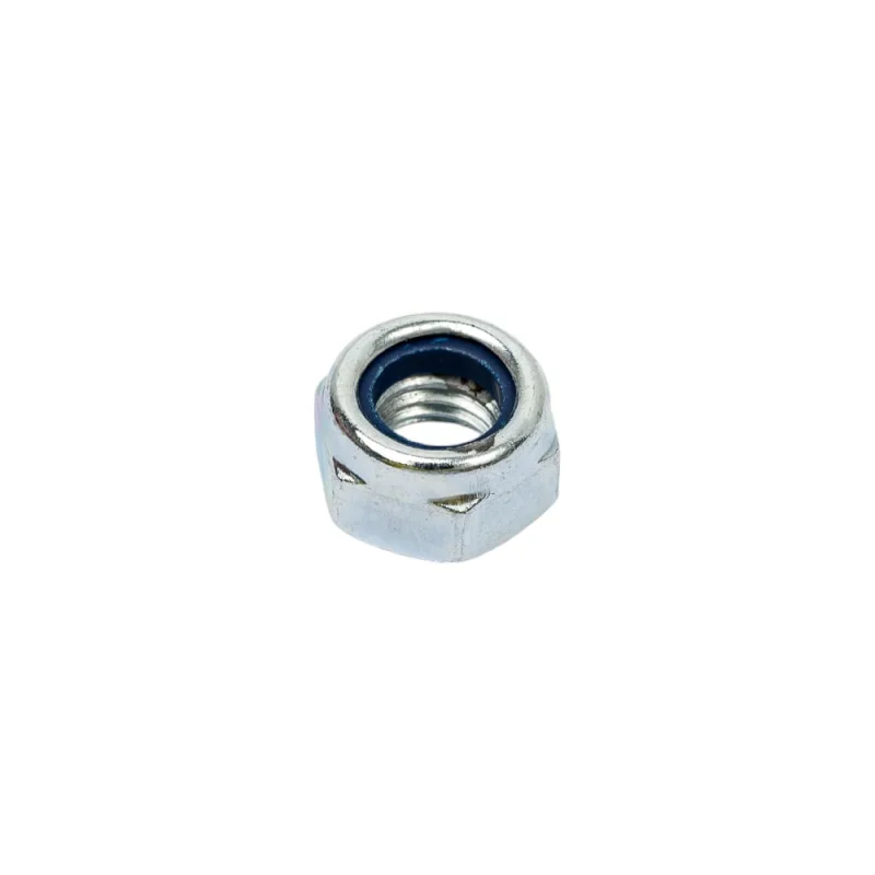 Гайка с нейлоновой вставкой STEELREX DIN 985, цинк, М8, 100 шт. 0219008000B400010032