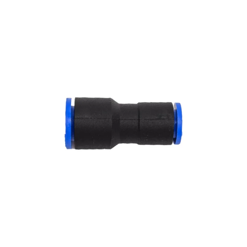 Фитинг цанговый прямой переходной пластиковый 10 мм на 8 мм CDC Pneumatics PG 1008N