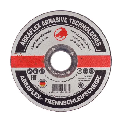 Круг отрезной по металлу Abraflex 115х22,2х1 мм (А115102223/32081)