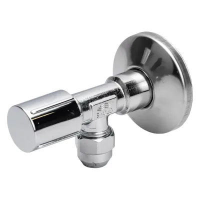 Угловой вентиль с металлической розеткой Grohe, 1/2х3/8, 1 шт. 22037000