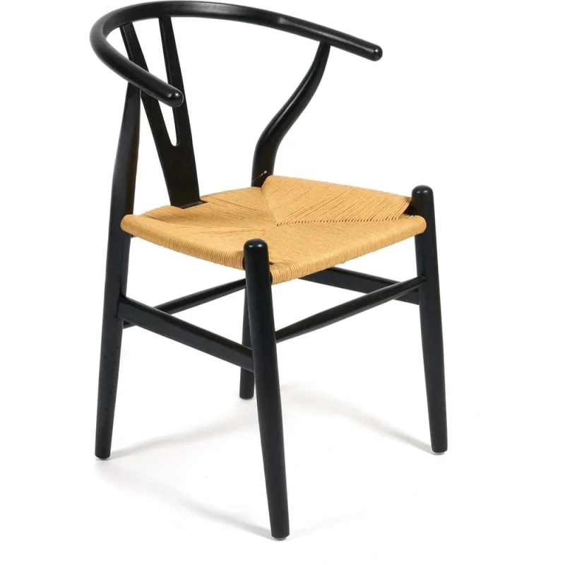 Стул Tetchair Wishbone (mod.cb2212) дерево вяз, 57x50.5x79.5, черный 13904