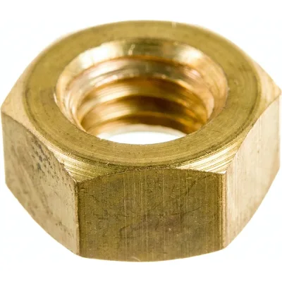 Шестигранная латунная гайка DIN 934 М8 (10 шт) DINFIX 00-00001726