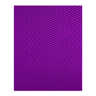 Коврик универсальный грязезащитный ЭВА Ромбы 68х48 см фиолетовый