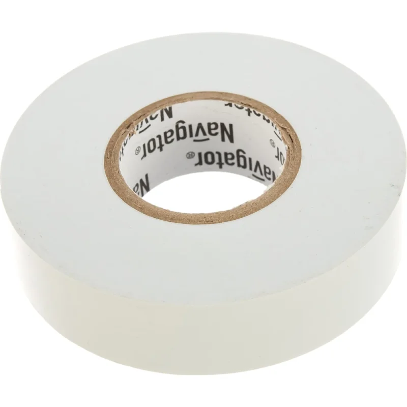 Изолента ПВХ Navigator 19х20м бел. NIT-A19-20/WH 71109