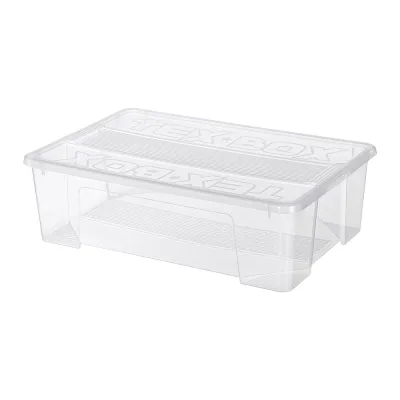 Контейнер для хранения Tex-Box (787201) 570х380х170 мм 28 л с крышкой