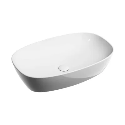 Умывальник-чаша накладная Ceramicanova Element овальная, 600х380х138 мм CN6049