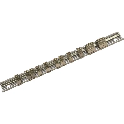 Планка для головок металлическая Дело Техники 1/4", 13 посадочных мест 976013