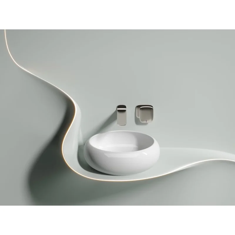 Накладная чаша умывальник Ceramicanova Element круглая 360_360_120мм CN6050