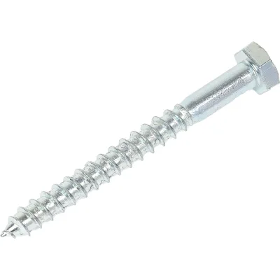 Шестигранный шуруп STARFIX 6x60 мм, цинк, DIN 571, 10 шт. SMZ1-59731-10