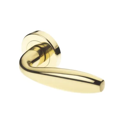 Ручка DOORLOCK DL Звездная линия Callipso M095 OLV-15 полированная латунь A=35-55 мм 73502