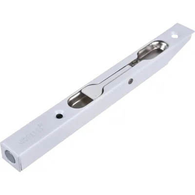 Торцевой шпингалет MORELLI L160 W цвет - белый 9012835