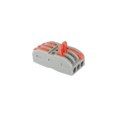 Клемма монтажная 3-проводная двусторонняя General Lighting Systems GTER5-03 32А IP20 упаковка 30 шт 800485
