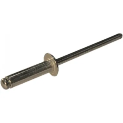 Тяговая заклепка ЦКИ Ал-Mg3.5/Ст., плоск., 4.0х20, BRALO, 250 шт. 68113
