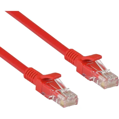 Патч-корд ExeGate UTP-RJ45-RJ45-5e-5M-RD, UTP, cat.5e, 5м, красный 282034