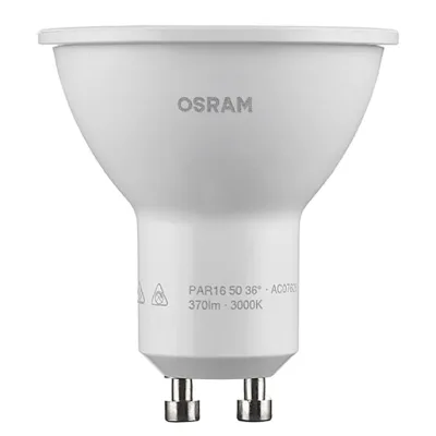 Лампа светодиодная светодиодная Osram GU10 3000К 5 Вт 400 Лм 220-230 В рефлектор PAR51