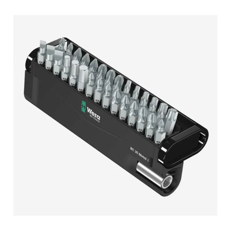 Биты Bit-Check 30 Metal 1 SB, 30 предметов WERA WE-057440