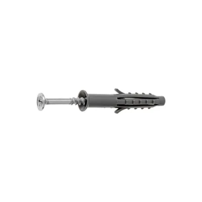 Дюбель-гвоздь с усом STARFIX 6x40 мм, полипропилен, потай, 50 шт. SMP2-18216-50