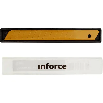 Лезвия сегментированные титановые (10 шт/уп; 9 мм) Inforce 11-03-09