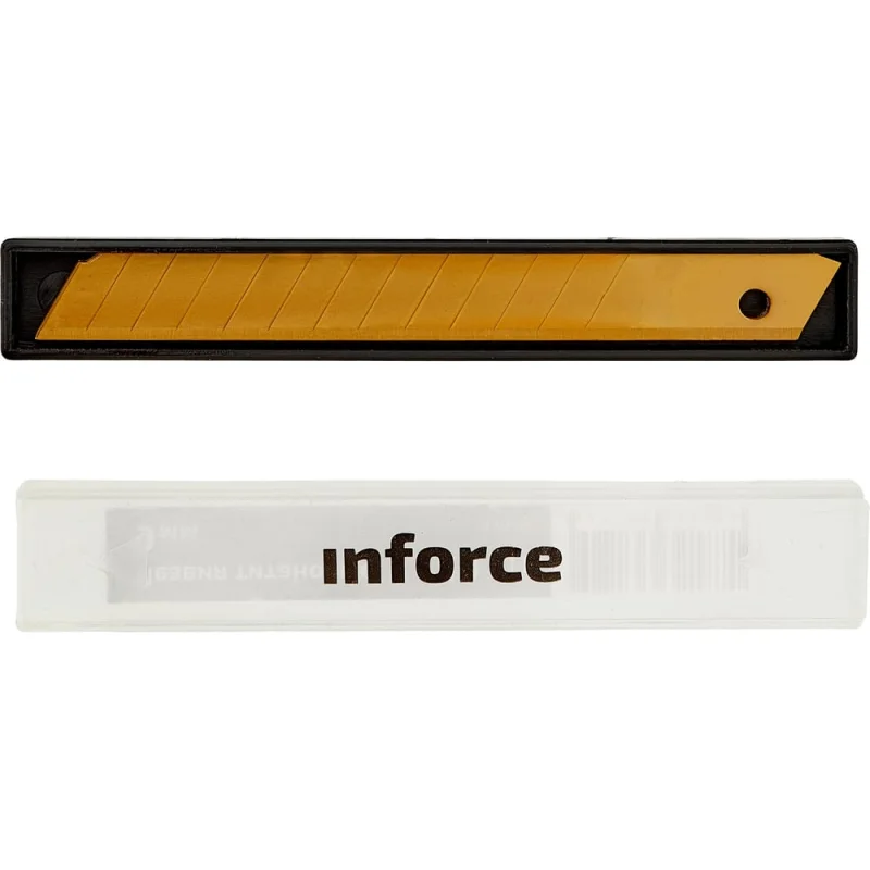 Лезвия сегментированные титановые (10 шт/уп; 9 мм) Inforce 11-03-09