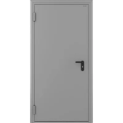 Дверь техническая DoorHan ДТ-60 глухая левая серый RAL 7035 980х2050 мм