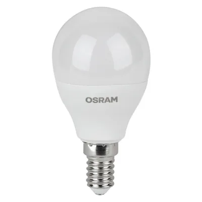 Лампа светодиодная Osram LED Star E14 4000К 9 Вт 806 Лм 170-250 В шар матовая
