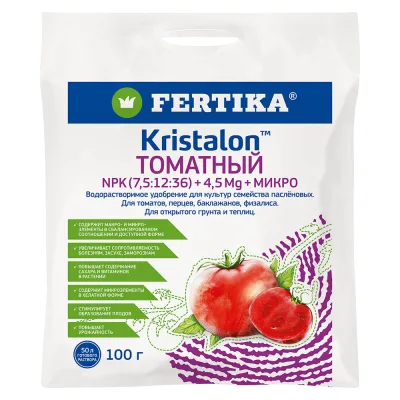 Π£Π΄ΠΎΠ±ΡΠ΅Π½ΠΈΠ΅ ΠΌΠΈΠ½Π΅ΡΠ°Π»ΡΠ½ΠΎΠ΅ ΡΡΡ
ΠΎΠ΅ Π΄Π»Ρ Π²ΡΡΠ°ΡΠΈΠ²Π°Π½ΠΈΡ ΡΠΎΠΌΠ°ΡΠΎΠ² Π³ΡΠ°Π½ΡΠ»ΠΈΡΠΎΠ²Π°Π½Π½ΠΎΠ΅ ΠΡΠΈΡΡΠ°Π»ΠΎΠ½ Fertika 100 Π³