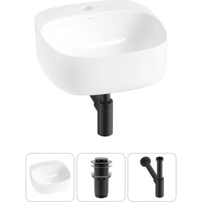 Набор Wellsee 3 в 1 Ideal накладная раковина 42x42 см 20214084R