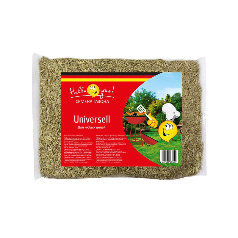 Семена газонной травы Universell Gras Газон Сити 0,3 кг