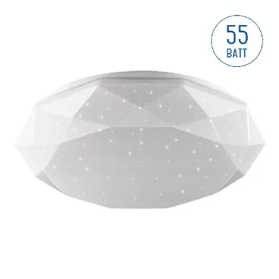 Светильник светодиодный накладной Lumin'arte Kvazar 4000К 55 Вт 36 кв.м белый IP20 (CLL13)