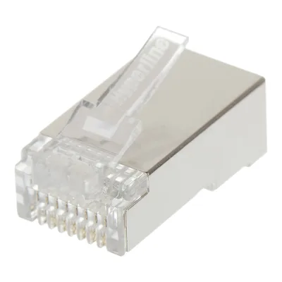 Штекер компьютерный Hyperline RJ45 8P8C CAT5e (10 шт.) (521596)