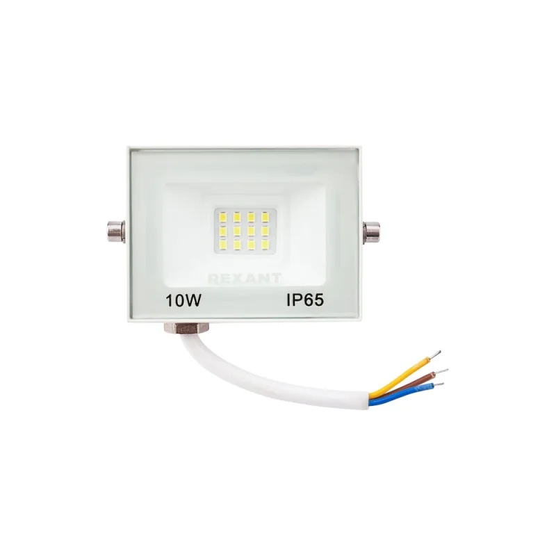 Π‘Π²Π΅ΡΠΎΠ΄ΠΈΠΎΠ΄Π½ΡΠΉ ΠΏΡΠΎΠΆΠ΅ΠΊΡΠΎΡ REXANT LED 10 ΠΡ 800 ΠΠΌ 5000 K Π±Π΅Π»ΡΠΉ ΠΊΠΎΡΠΏΡΡ 605-023