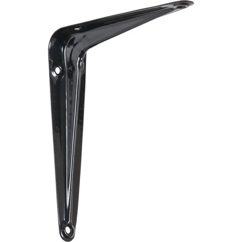 Кронштейн жестяной VORMANN 125x150x32 мм, цвет: черный лак, 00150 125 LS