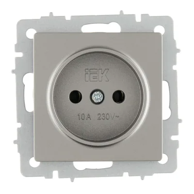 Π ΠΎΠ·Π΅ΡΠΊΠ° IEK Brite Π²ΡΡΡΠ°ΠΈΠ²Π°Π΅ΠΌΠ°Ρ ΡΡΠ°Π»Ρ Π±Π΅Π· Π·Π°Π·Π΅ΠΌΠ»Π΅Π½ΠΈΡ (BR-R10-10-K46)